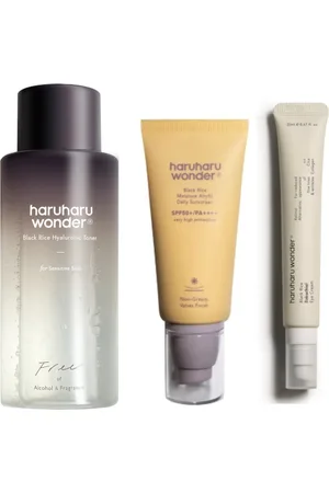 Haruharu WONDER Rice Makeup Prep Combo Set