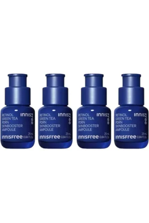Innisfree Retinol Green Tea PDRN Skin Booster Ampoule - 25ml (4ea)
