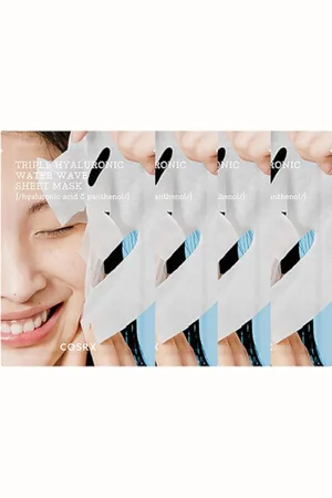 COSRX Hydrium Triple Hyaluronic Water Wave Sheet Mask - 4pcs