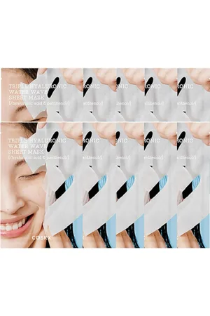 COSRX Hydrium Triple Hyaluronic Water Wave Sheet Mask - 10pcs