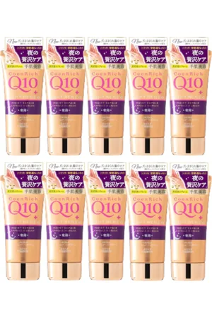 Kose Coenrich Q10 Night Renew Moist Repair Capsule in Cream (Hand & Finger) - 80g (10ea) Set
