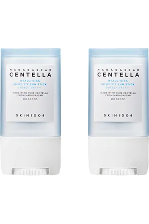 SKIN1004 Madagascar Centella Hyalu-Cica Silky-Fit Sun Stick SPF50+ PA++++ - 20g (2ea) set