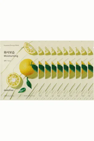 Innisfree Energy Mask - Yuzu - 10pcs Set