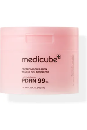 medicube PDRN Pink Collagen Toning Gel Toner Pad - 120ml/70ea