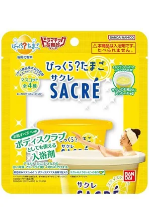 Bandai Bikkura Egg DX Dramatic Bath Series Sacre Lemon scent like Sacre - 1 pezzo