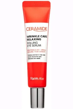 Farm Stay Ceramide Wrinkle Care Relaxing Rolling Eye Serum - 25ml