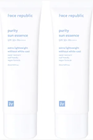 Face Republic Purity Sun Essence - 50ml (2ea) Set