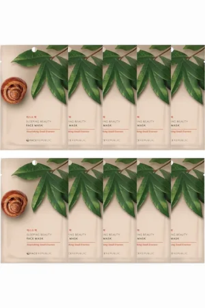 Face Republic Sleeping Beauty Face Mask - 23ml - Nourishing Snail Essence (10ea) Set