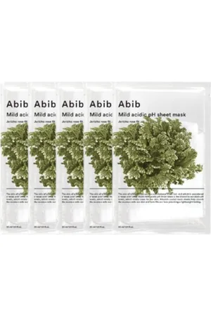 Habibah Mild Acidic pH Sheet Mask - Jericho Rose Fit (5ea) Set