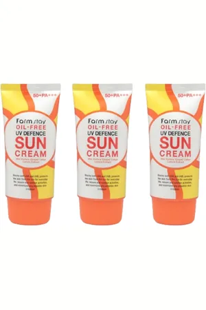 Farm Stay Oil Free UV Defence Sun Cream SPF50+ PA+++ - 70ml (3ea) Set