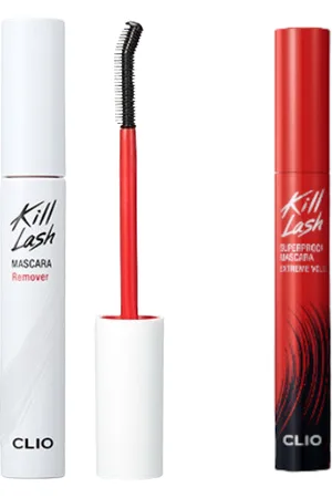 Clio Kill Lash Superproof Mascara 04 Extreme Volume + Remover Set