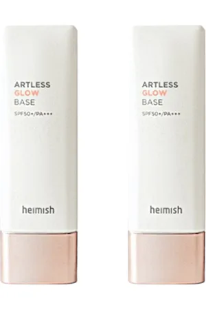 heimish Artless Glow Base SPF 50+ PA+++ 40ml (2ea) Set
