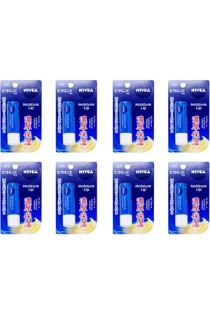 NIVEA Japan Moisture Lip Care Plus Vitamin E - 3.9g (8ea)
