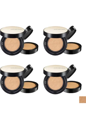 Jung Saem Mool Essential Skin Nuder Long Wear Cushion - 14g+14g - Medium Deep (4ea) Set