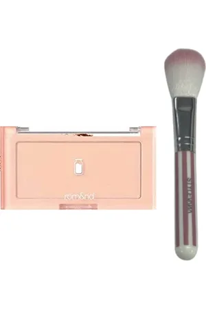 All-in-one Sets Romand - Better Than Cheek Milk Series (2022 New Version) - 4g - W03 Apricot Milk (1ea) + MissLady - Cheek Brush - Pink and...