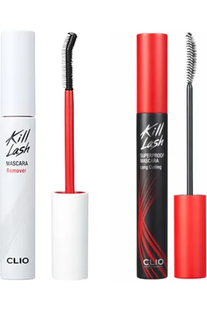 Clio Kill Lash Superproof Mascara 01 Long Curling + Remover Set