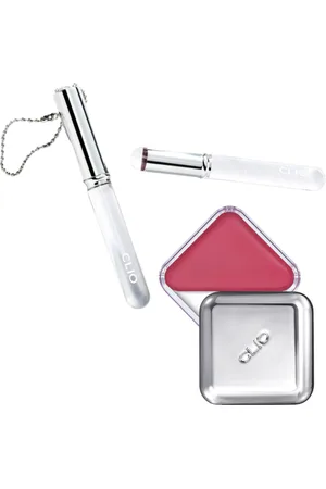 Clio Essential Lipcheek Tap 04 From Berry + Lip Brush Set