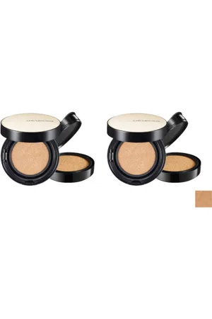 Jung Saem Mool Essential Skin Nuder Long Wear Cushion - 14g+14g - Medium Deep (2ea) Set