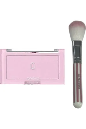 All-in-one Sets Romand - Better Than Cheek Milk Series (2022 New Version) - 4g - W01 Odi Milk (1ea) + MissLady - Cheek Brush - Pink and White...