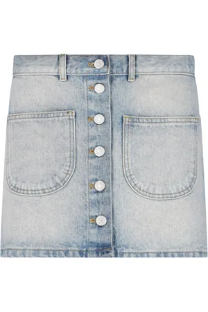 Courrèges Gonna Mini In Denim