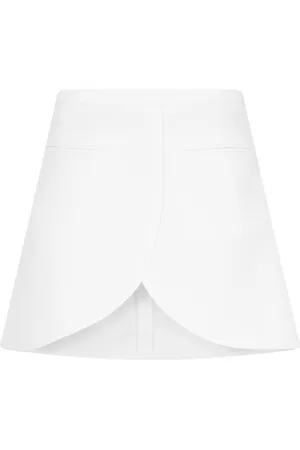 Courrèges Gonna Mini In Twill "Ellipse"