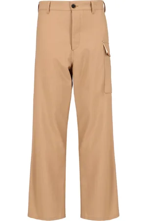 Marni Pantaloni Cargo In Lana Vergine