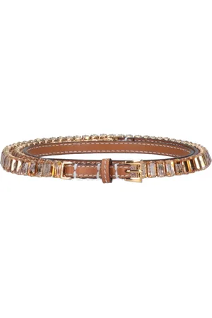 ERMANNO SCERVINO Cintura Sottile Cristalli