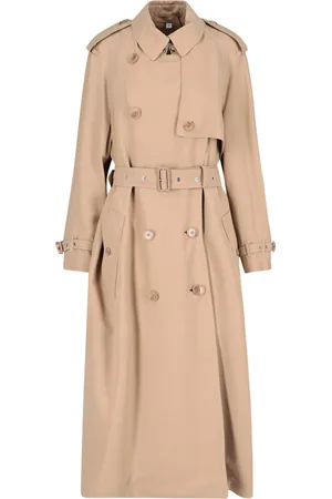 Burberry Trench In Viscosa