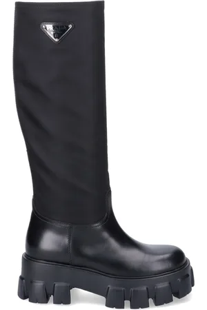 Prada Stivali Alti Nylon