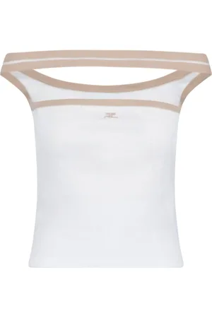 Courrèges Top "Hyperbole Contrast"