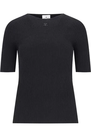 Courrèges Maglia Logo "Solar Light"
