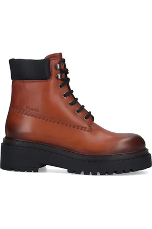 Prada Stivaletti In Pelle