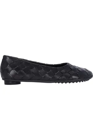 Bottega Veneta Ballerine In Pelle Intrecciata