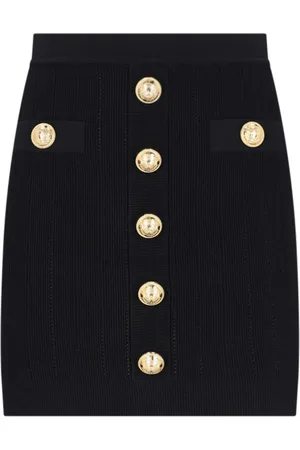 Balmain Gonna Mini In Maglia