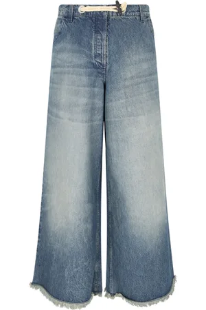 Moncler X Palm Angels Jeans Ampi Coulisse