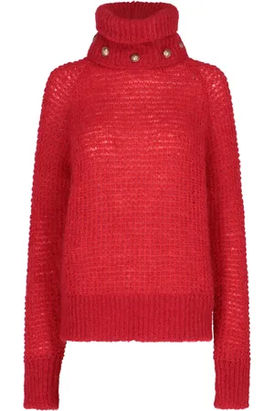 Balmain Maglione Collo Abbottonato