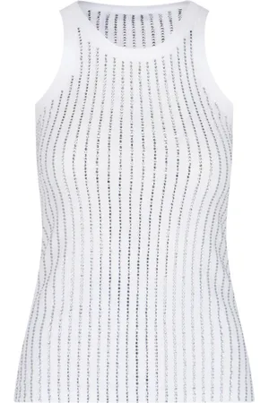 The Attico Top Con Cristalli