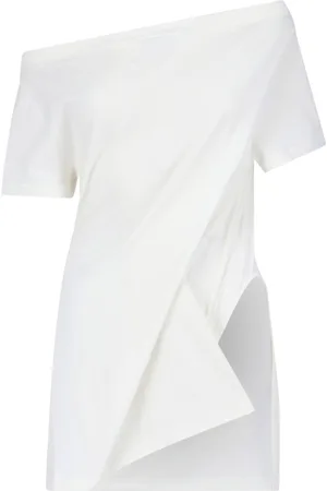Courrèges Abito Midi Asimmetrico