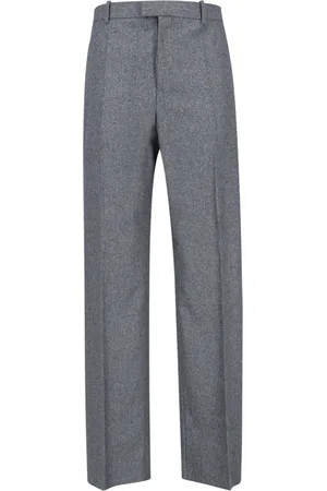 Bottega Veneta Pantaloni Dritti In Flanella