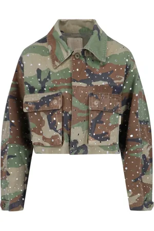 ROSSANO PERINI Giacca Crop Camouflage