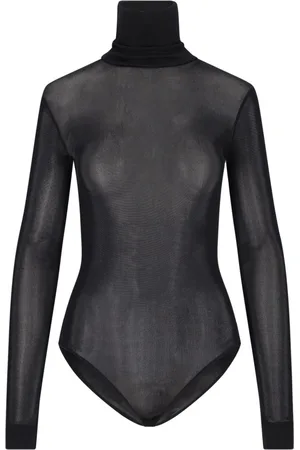 Maison Margiela Body A Collo Alto Trasparente