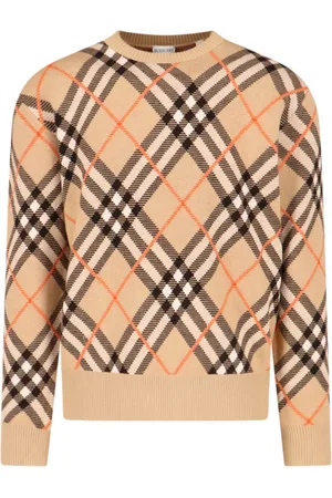 Burberry Maglione Girocollo "Check"