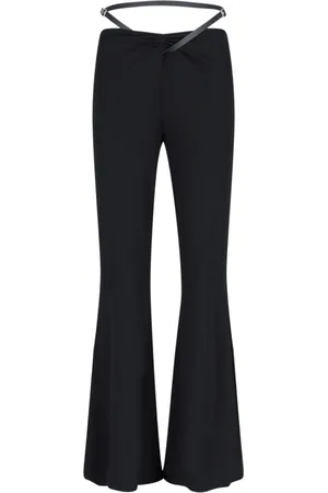 Courrèges Pantaloni "Slash Sangle Crepe"