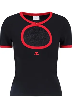 Courrèges T-Shirt Cut-Out
