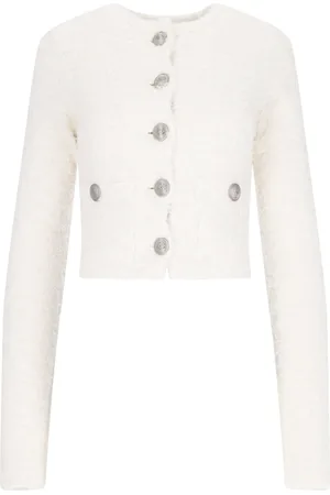 Balenciaga Cardigan Crop Bottoni