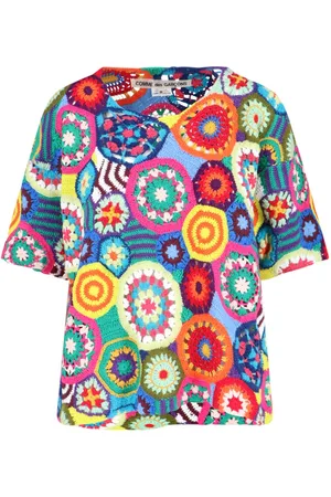 Comme des Garçons Top Crochet Multicolor