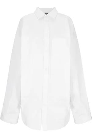 Balenciaga Camicia Asimmetrica Oversize