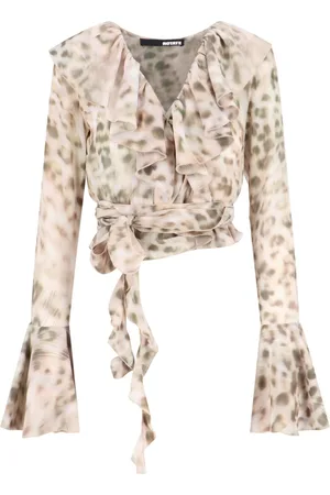 ROTATE Blusa Animalier