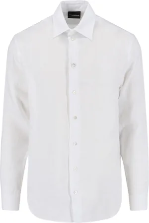 Emporio Armani Camicia In Lino