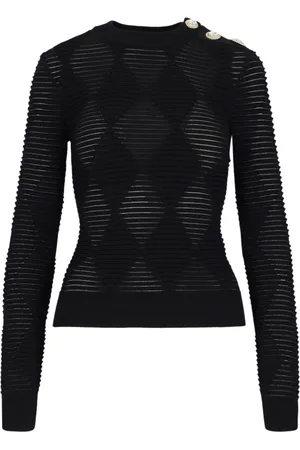 Balmain Maglia Testurizzata